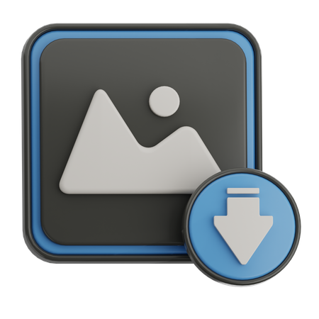 Decrease Image  3D Icon