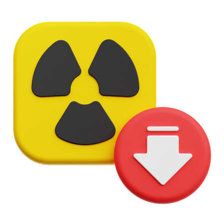 Decrease Reactor  3D Icon