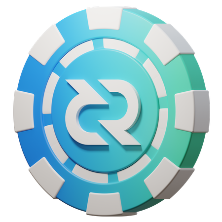 Decred (DCR) Chip  3D Icon