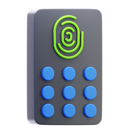 Dedo inteligente  3D Icon