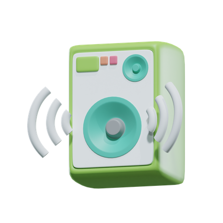 Deep Bass A  3D Icon