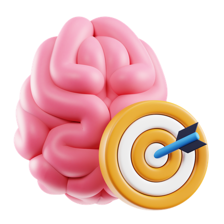 Deep Focus  3D Icon