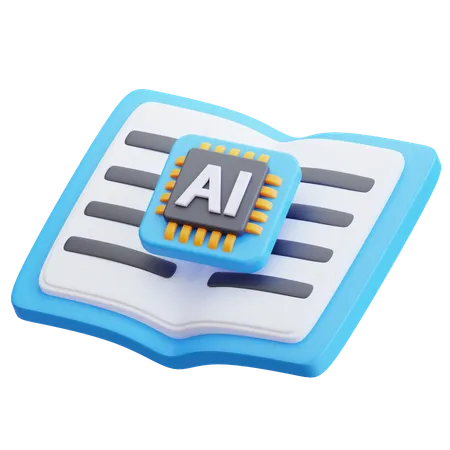 Deep Learning  3D Icon