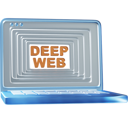 Deep Web  3D Icon