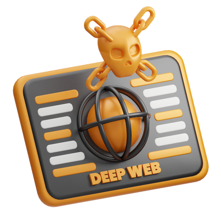 Deep Web  3D Icon