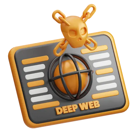 Deep Web  3D Icon