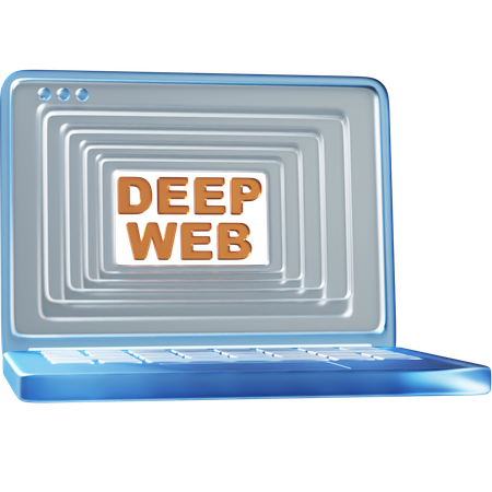 Deep Web  3D Icon