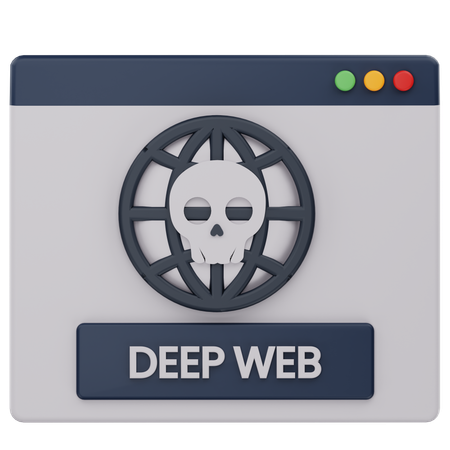 Deep Web  3D Icon
