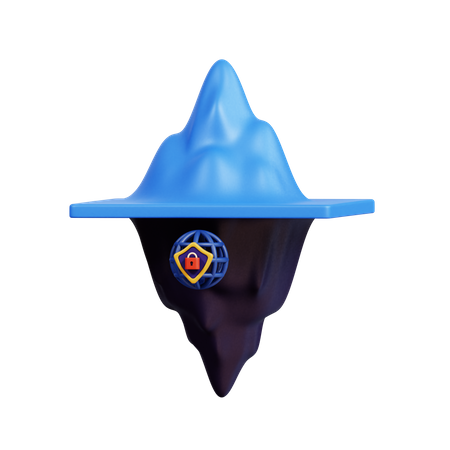 Deep Web  3D Icon