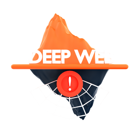 Deep Web 3D Icon