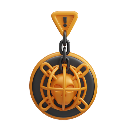 Deep Web Sign  3D Icon