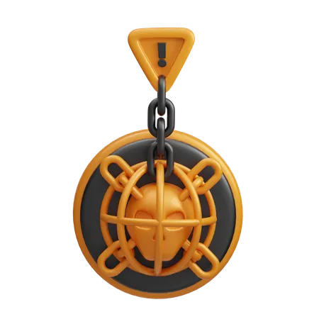 Deep Web Sign  3D Icon