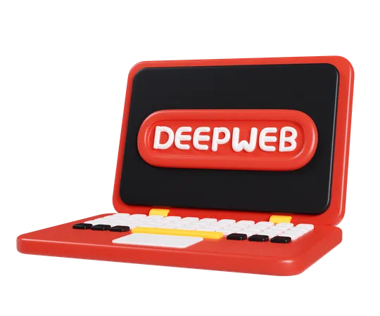 Zugriff auf das Deep Web  3D Icon