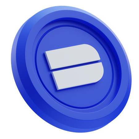 Deepbook 프로토콜 암호화폐  3D Icon