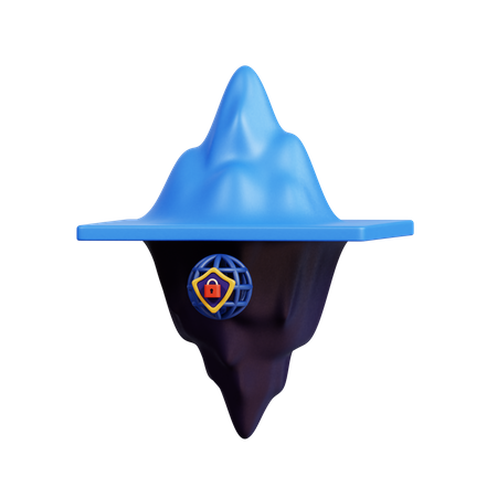 Rede profunda  3D Icon