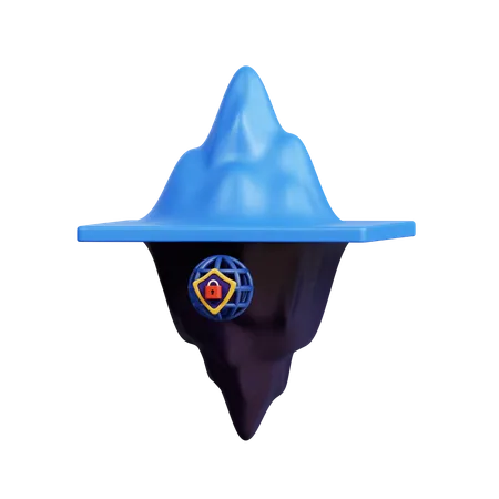 Rede profunda  3D Icon