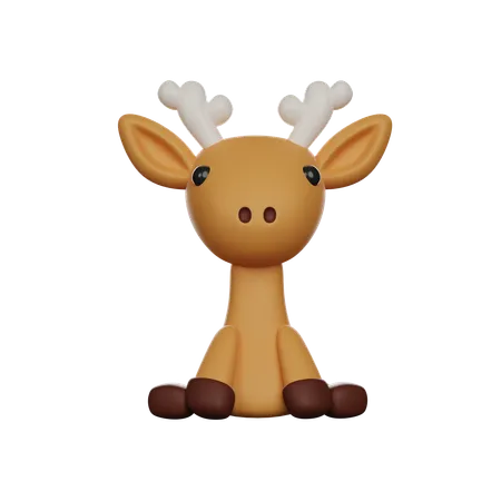 Deer  3D Icon