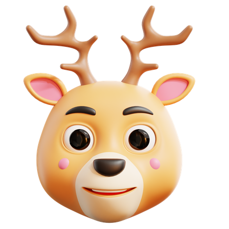 Deer  3D Icon