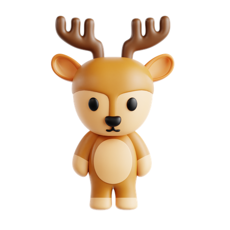 Deer  3D Icon