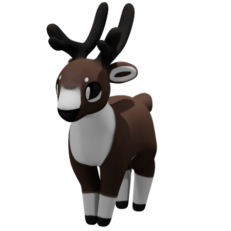 Deer  3D Icon