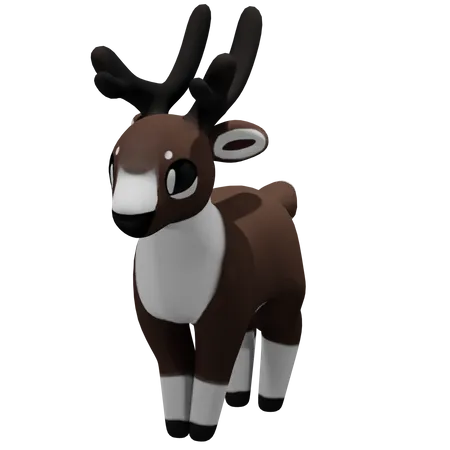 Deer  3D Icon