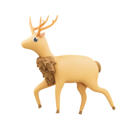 Deer  3D Icon