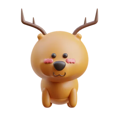 Deer  3D Icon