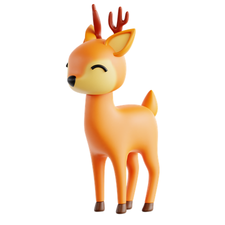 Deer  3D Icon