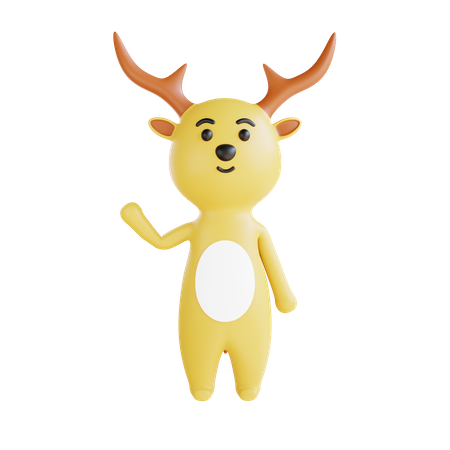 Deer  3D Icon