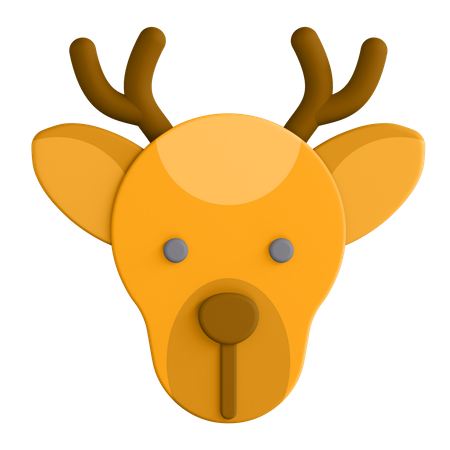 Deer  3D Illustration