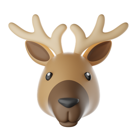 Deer Emoji  3D Icon