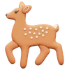 Deer Gingerbread