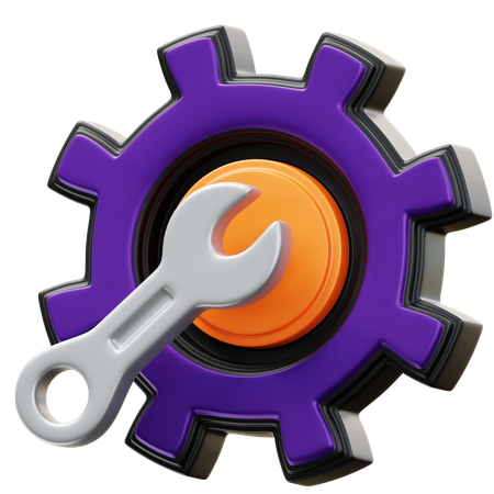 Default Settings  3D Icon