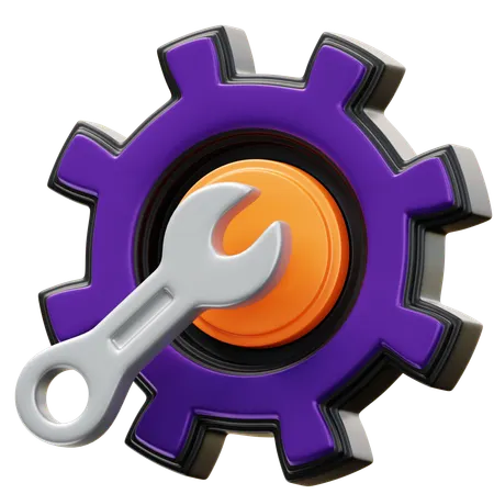 Default Settings  3D Icon