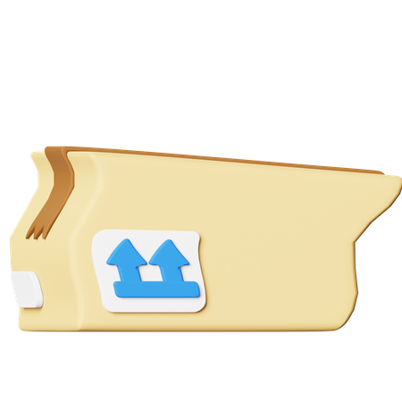 Kaputtes Paket  3D Icon