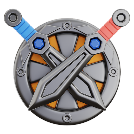 守る  3D Icon