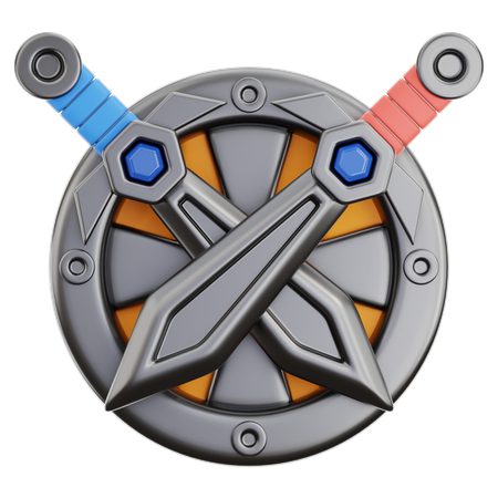 Defend  3D Icon