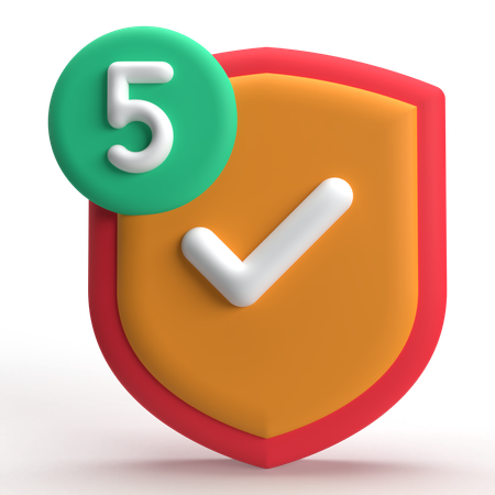 防御者通知  3D Icon