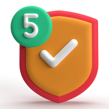 Notification du défenseur  3D Icon