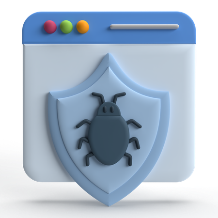 Defesa contra bugs  3D Icon