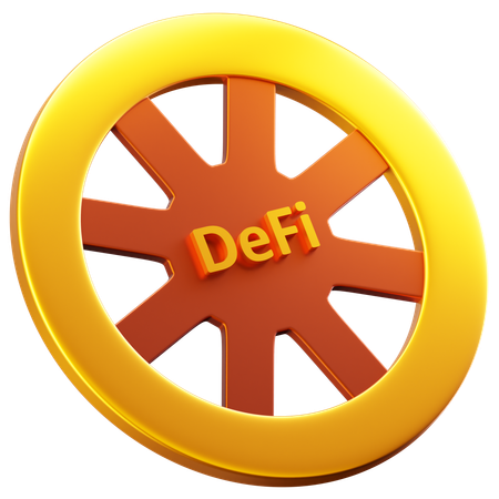 DeFi  3D Icon