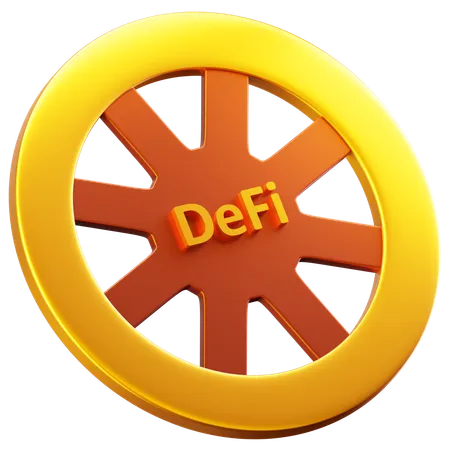 DeFi  3D Icon