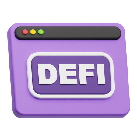 Defiウェブサイト  3D Icon