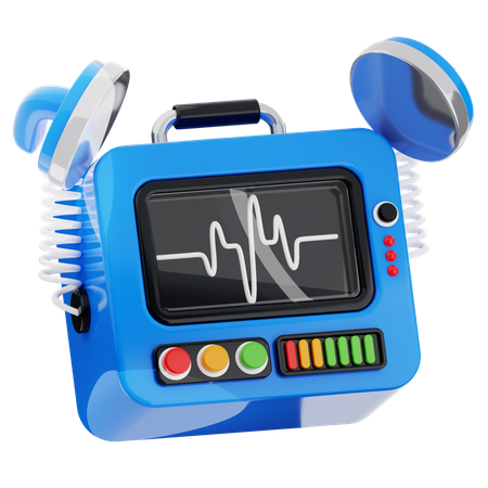 Defibrilator  3D Icon