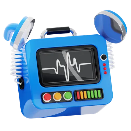 Defibrilator  3D Icon