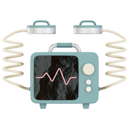 Défibrillateur  3D Icon