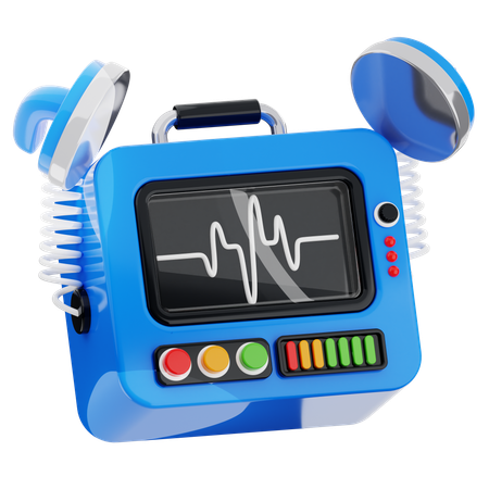 Defibrillator  3D Icon