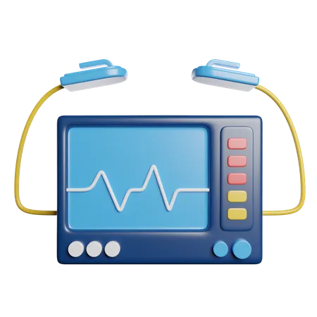 Defibrillator  3D Icon