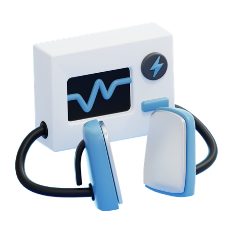 Defibrillator  3D Icon