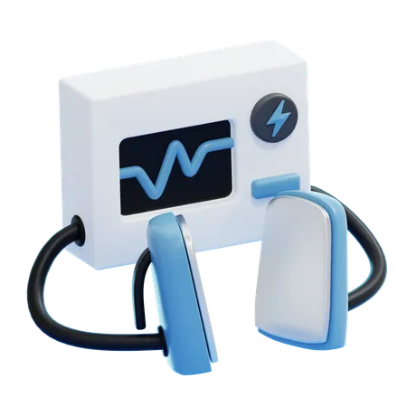 Defibrillator  3D Icon